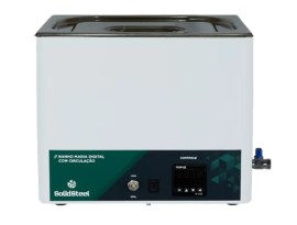 Banho Maria Digital Com Circulação - 10 Litros - Solid Steel